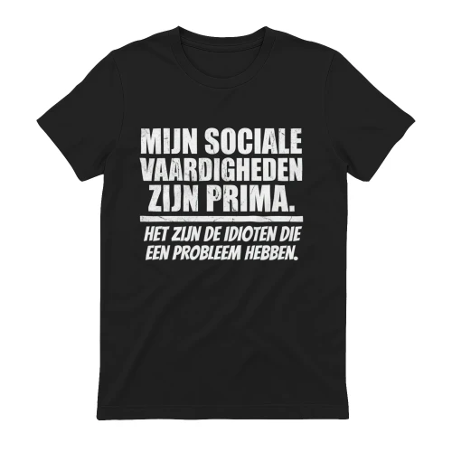 Mijn Sociale Vaardigheden Zijn Prima