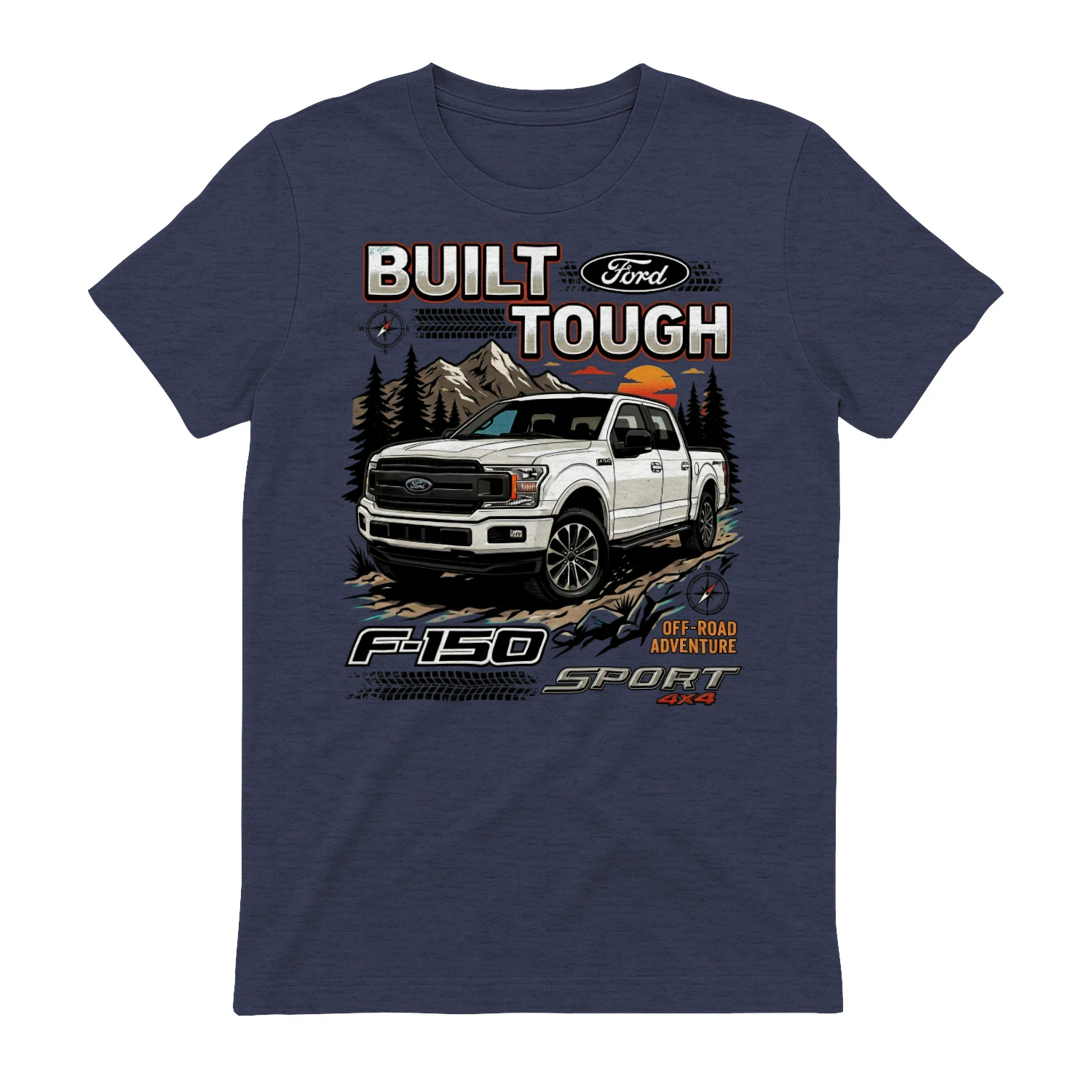 Ford-150 Car T-shirt-380
