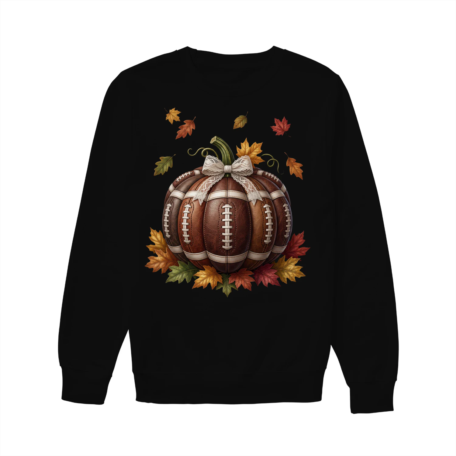 Football Pumpkin Sweatshirt, Fall Game Day Crewneck, Autumn Sports Fan Sweatshirt, Tailgate Season Graphic, Sunday Football