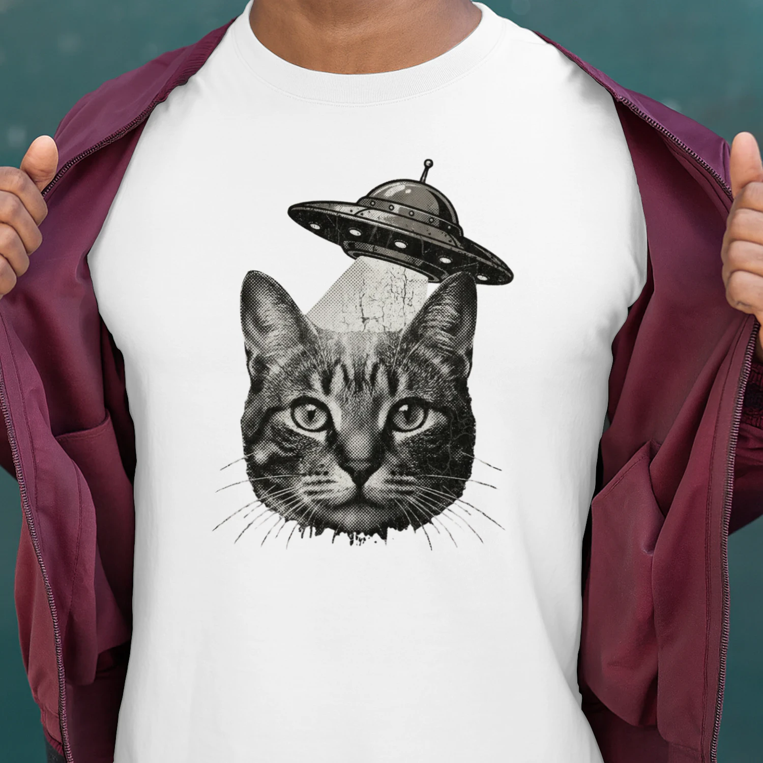 Space Cats T-Shirt, Cat Lover Gift, Funny Astronaut Cat Shirt