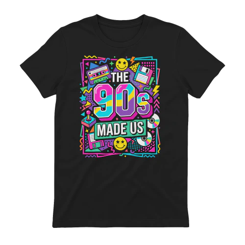 90s Nostalgia Shirt, The 90s Made Us T-Shirt, Retro 90s Kid Tee, Vintage Throwback Shirt, 90s Gift for Men & Women