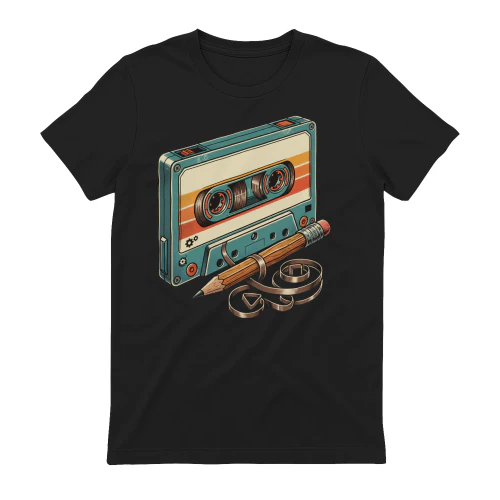 80s 90s Nostalgia Shirt for Men, Vintage Cassette Tape T-Shirt, Retro Music Tee, Throwback 80s 90s Gift, Nostalgic Shirt