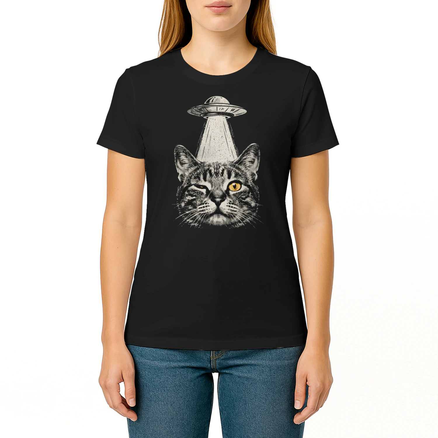 Space Cats T-Shirt, Cat Lover Gift, Funny Astronaut Cat Shirt