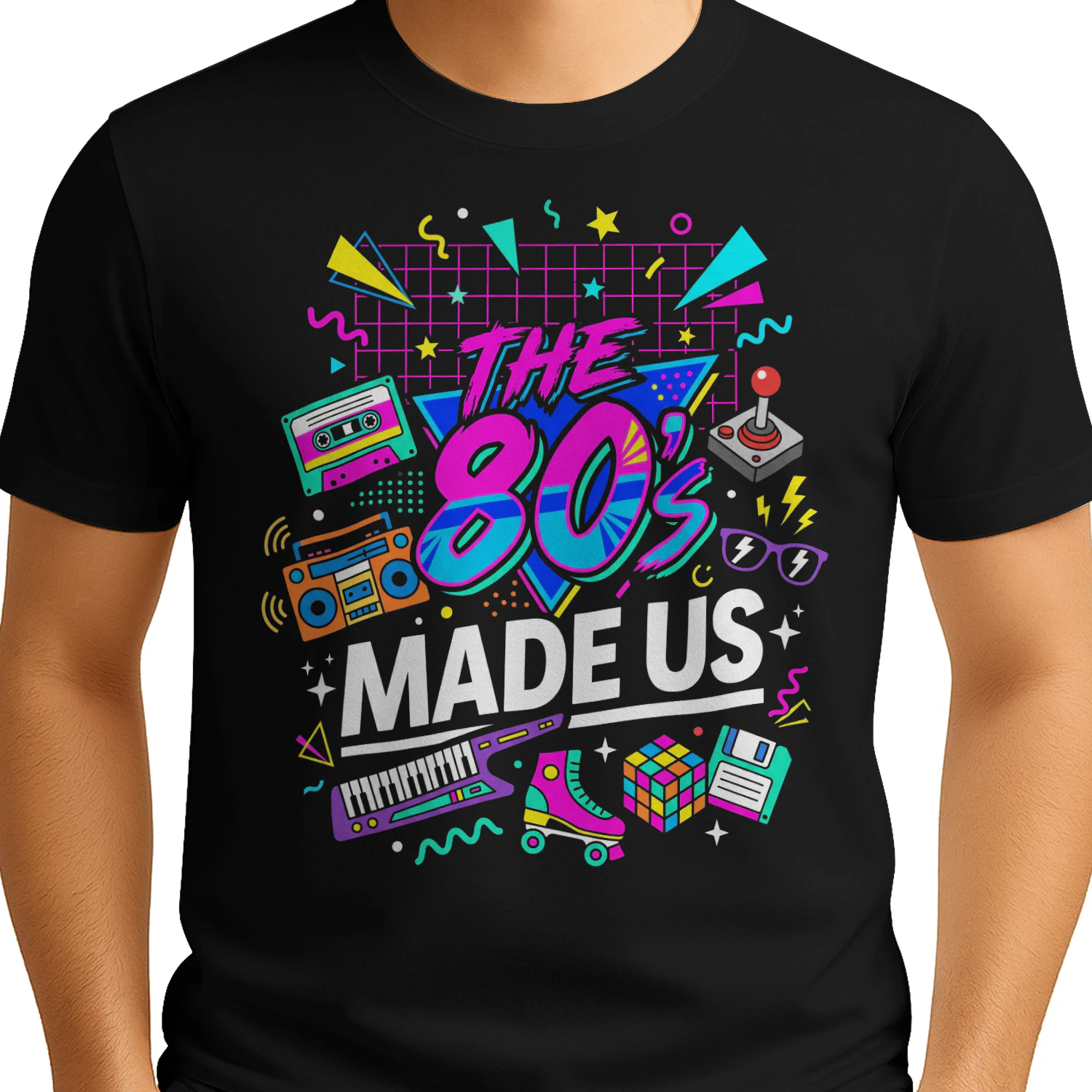 80s Nostalgia Shirt, The 80s Made Us T-Shirt, Retro 80s Kid Tee, Vintage Throwback Shirt, 80s Gift for Men & Women