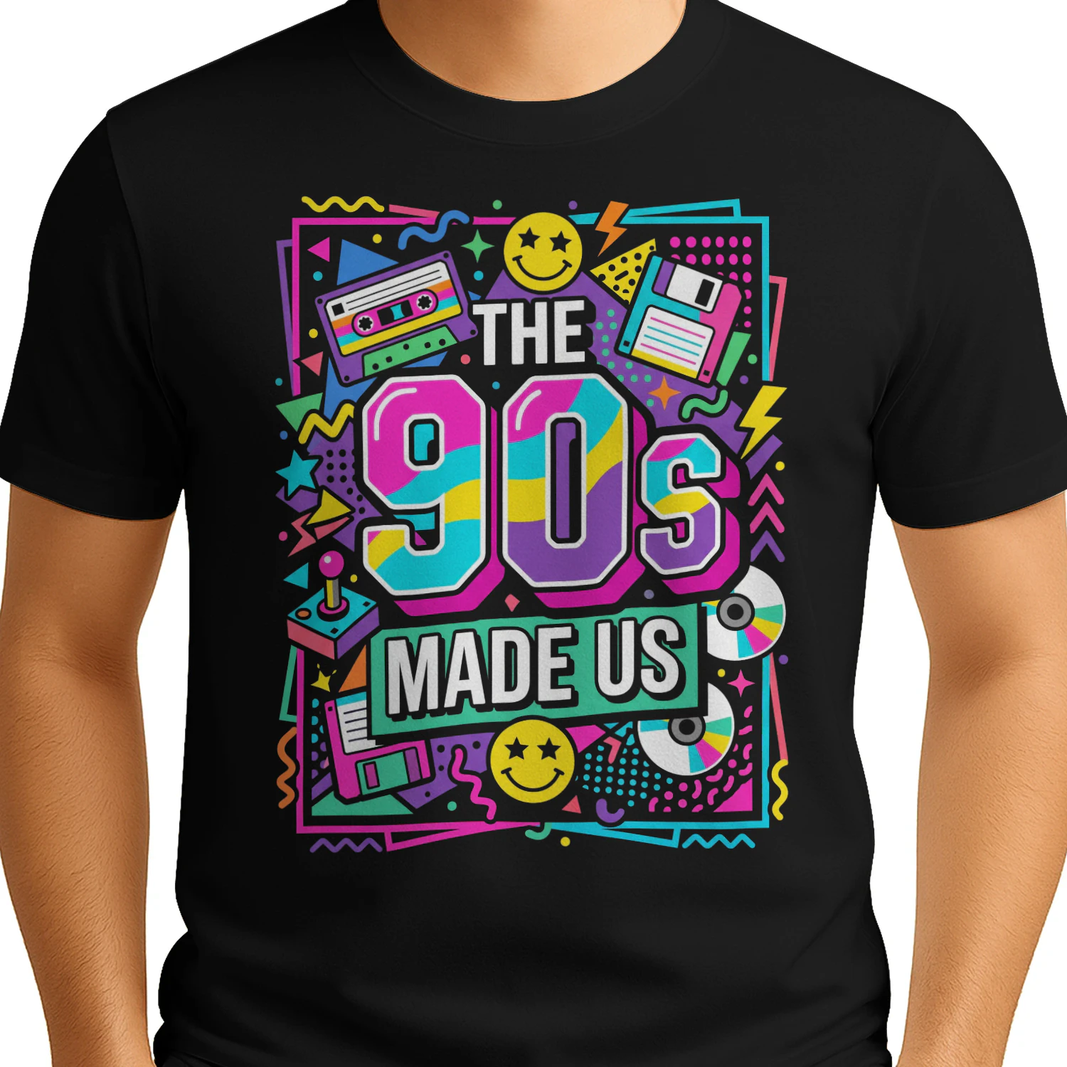 90s Nostalgia Shirt, The 90s Made Us T-Shirt, Retro 90s Kid Tee, Vintage Throwback Shirt, 90s Gift for Men & Women