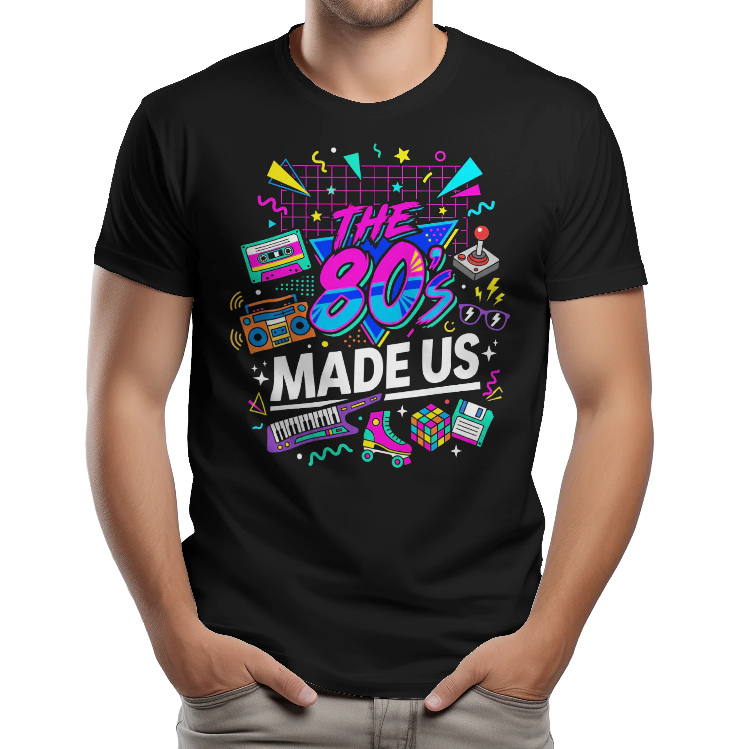 80s Nostalgia Shirt, The 80s Made Us T-Shirt, Retro 80s Kid Tee, Vintage Throwback Shirt, 80s Gift for Men & Women