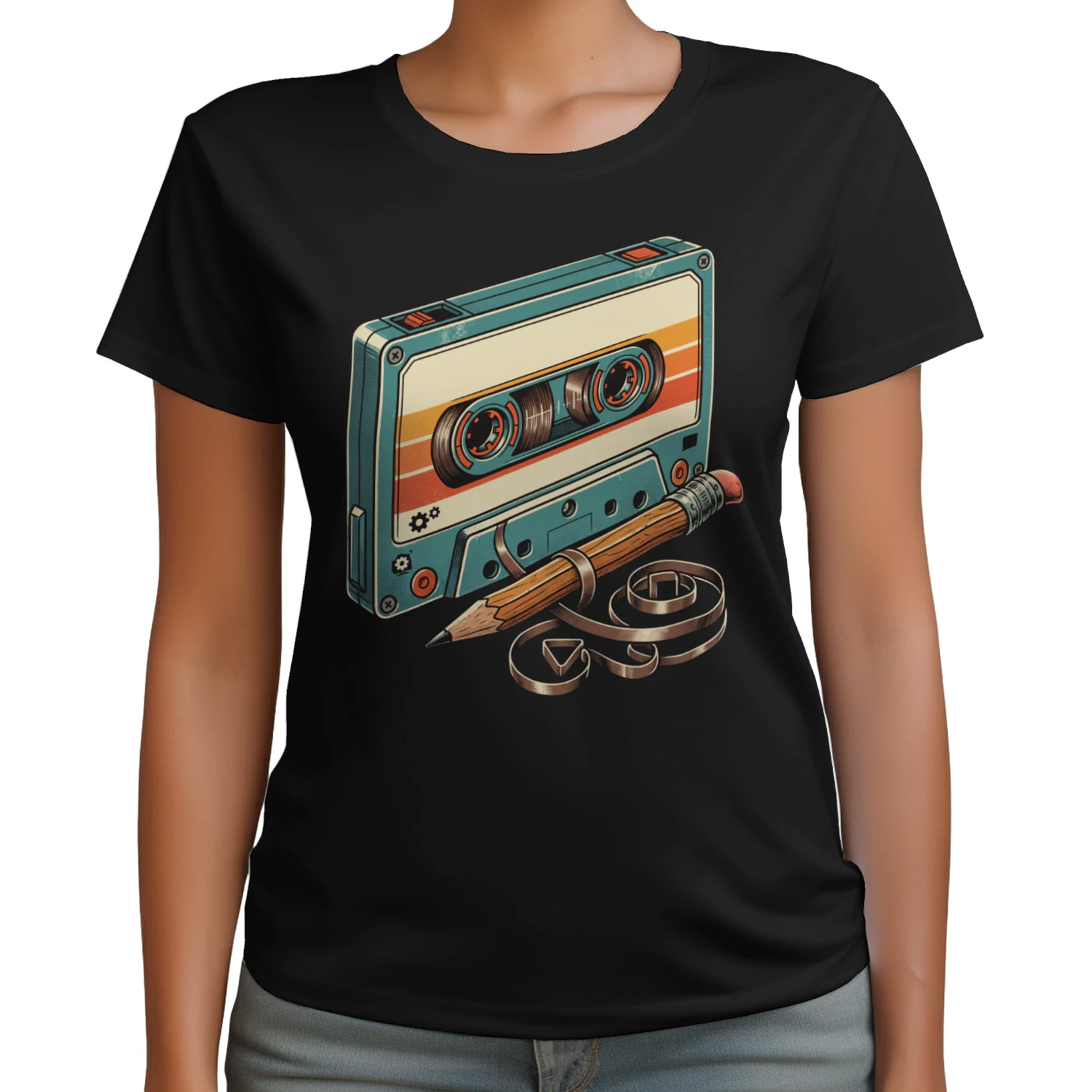 80s 90s Nostalgia Shirt for Men, Vintage Cassette Tape T-Shirt, Retro Music Tee, Throwback 80s 90s Gift, Nostalgic Shirt