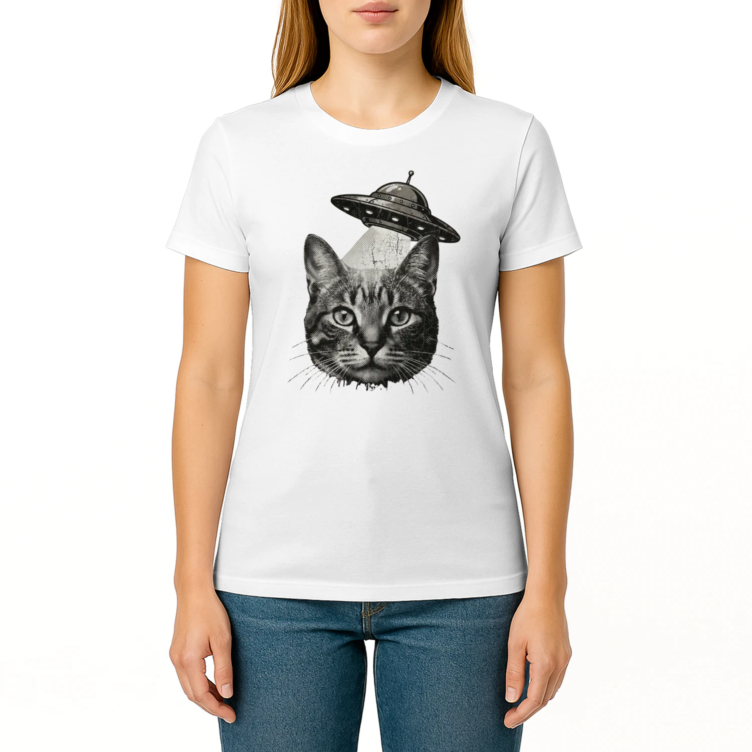 Space Cats T-Shirt, Cat Lover Gift, Funny Astronaut Cat Shirt