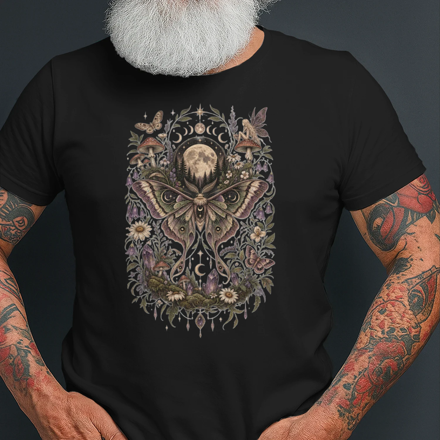 Mystical Moth Fairycore T-Shirt
