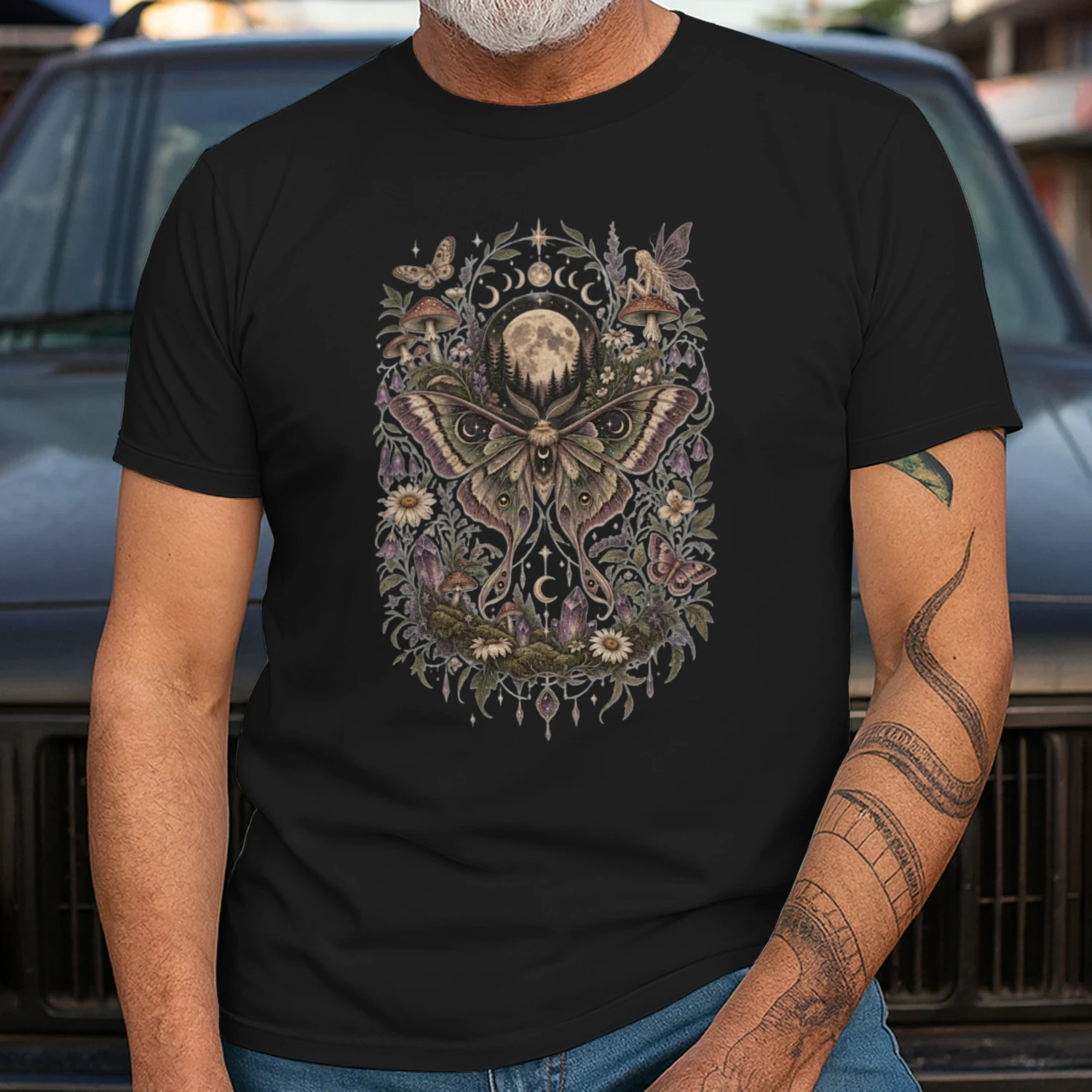 Mystical Moth Fairycore T-Shirt