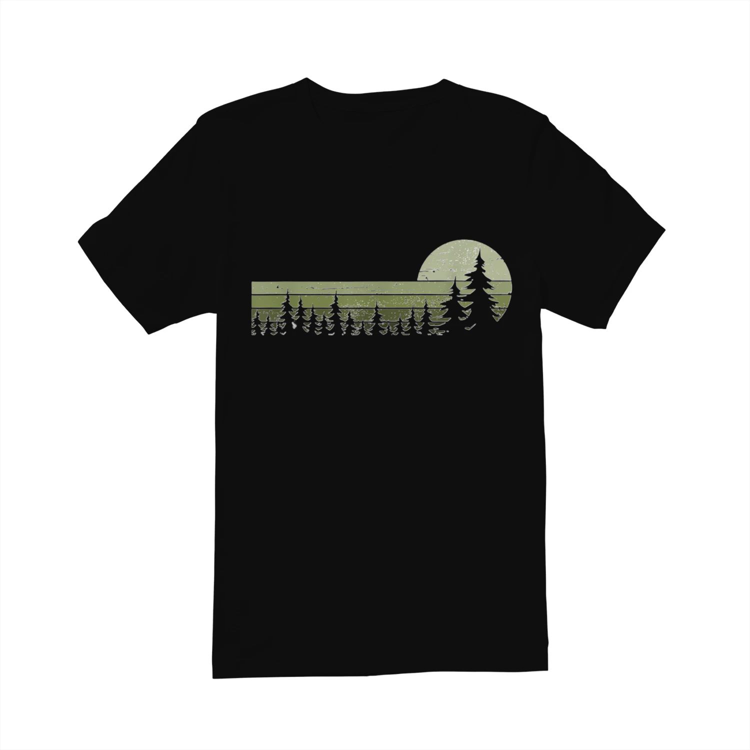 Vintage Forest Wildlife T-Shirt – Nature Lover Hiking & Outdoor Graphic Tee