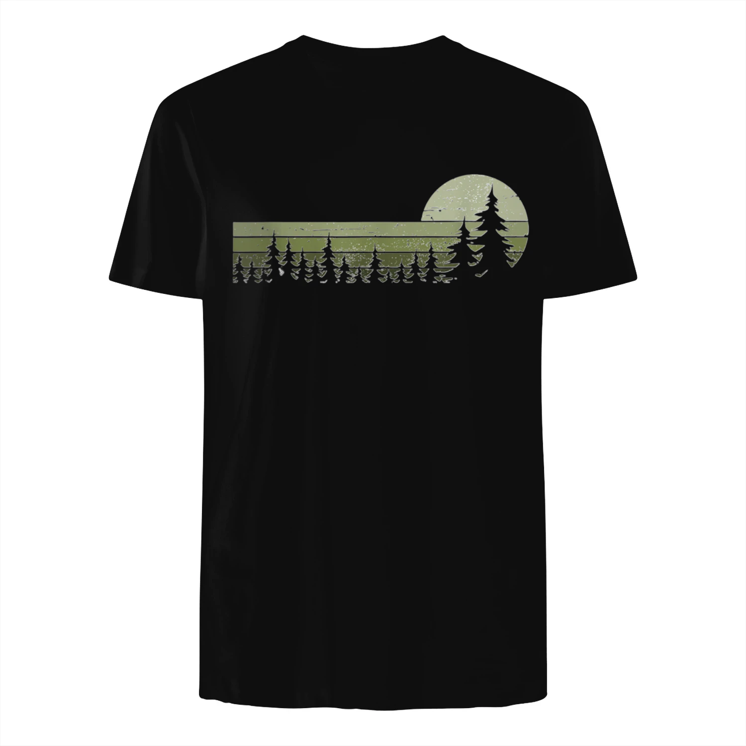 Vintage Forest Wildlife T-Shirt – Nature Lover Hiking & Outdoor Graphic Tee