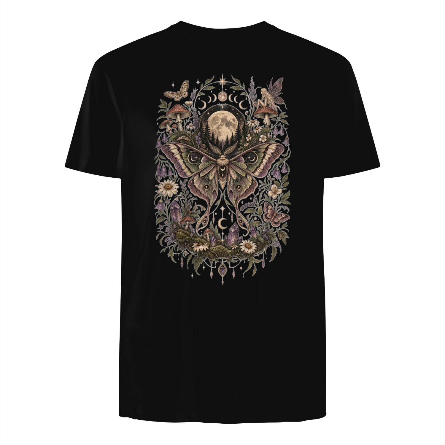 Mystical Moth Fairycore T-Shirt