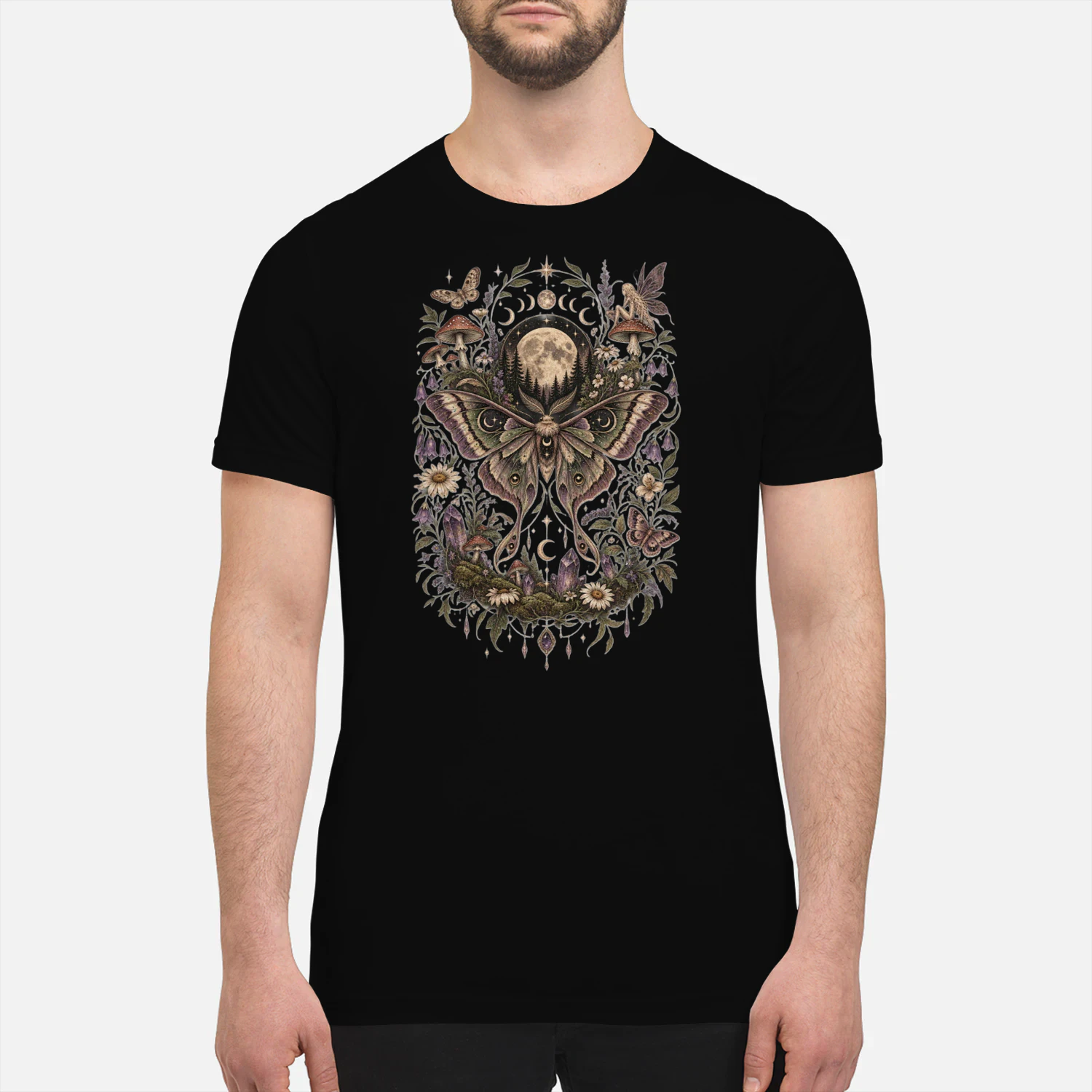Mystical Moth Fairycore T-Shirt