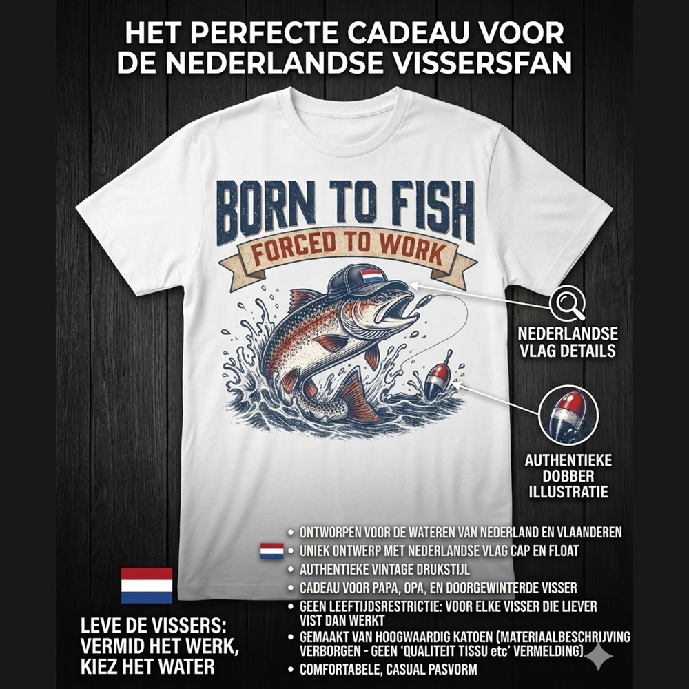 Born To Fish, Forced To Work – Dutch Angler Edition