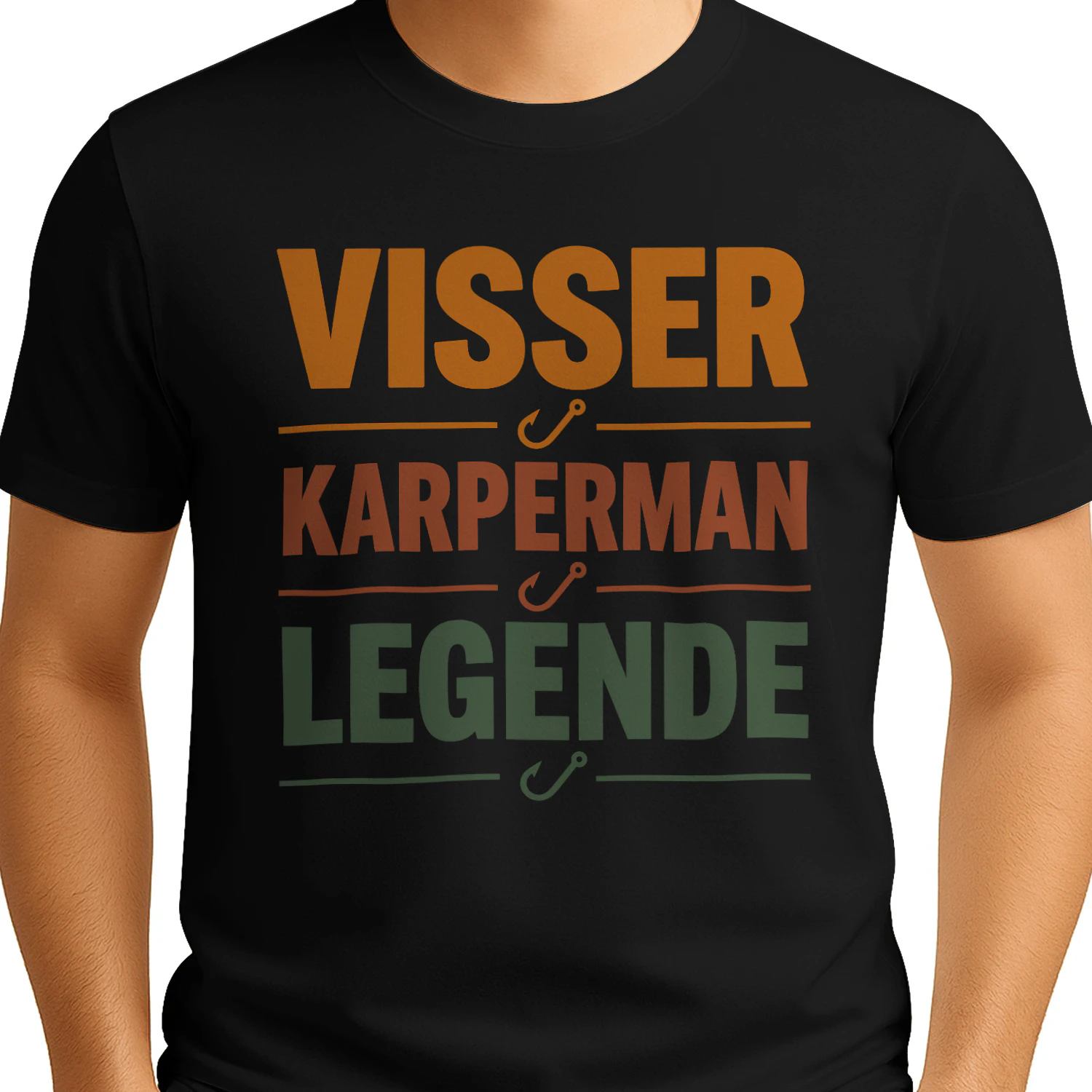 Visser Karperman Legende T-Shirt | Cadeau Karpervisser