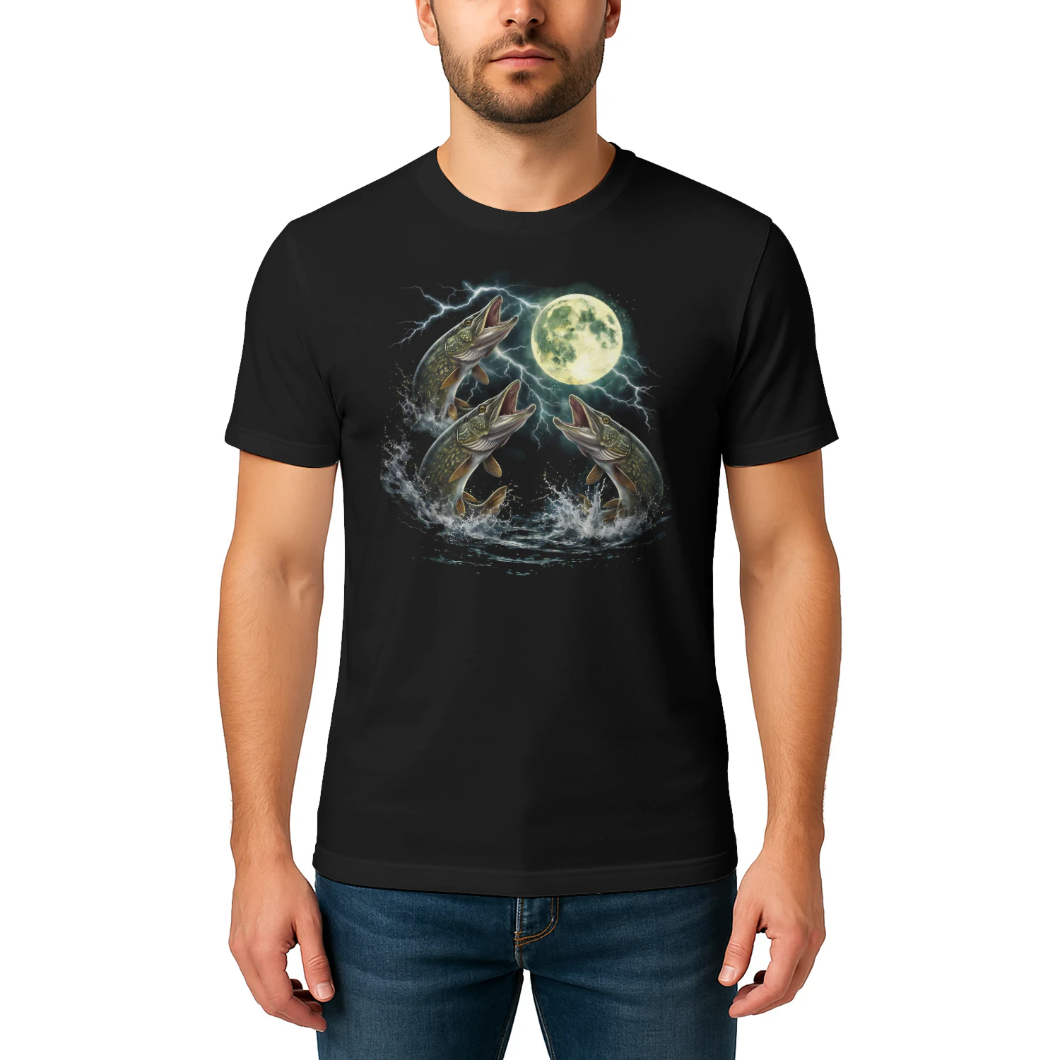 Snoek Moon — Jaren 90 Vintage Vissen