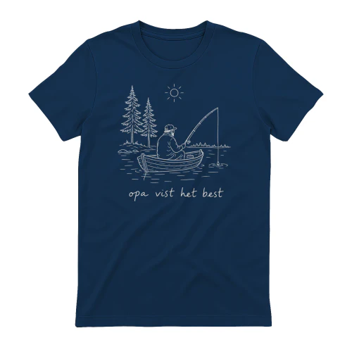 Opa Vist Het Best T-shirt