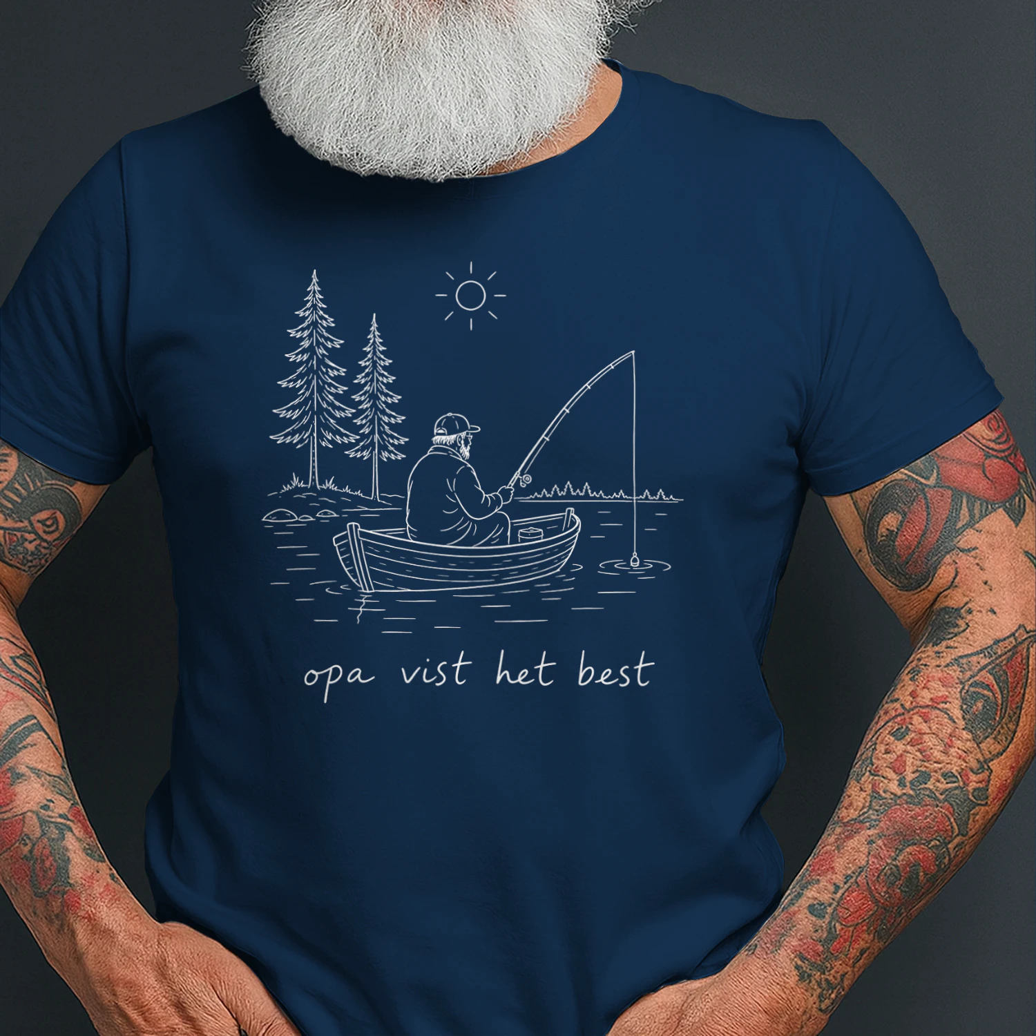 Opa Vist Het Best | Vintage Vissen