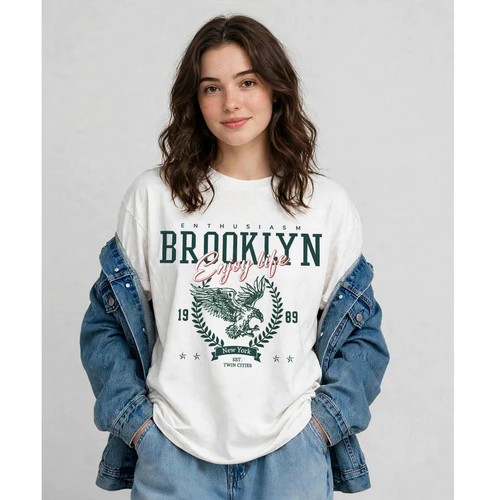 Brooklyn Vintage Varsity Collection - Classic Women's T-Shirt