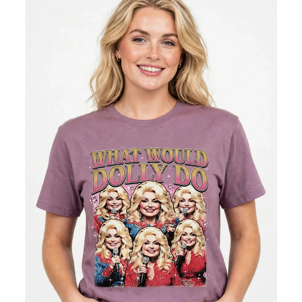  Classic Women's T-shirt - Retro Dolly Parton Vintage Graphic Tee