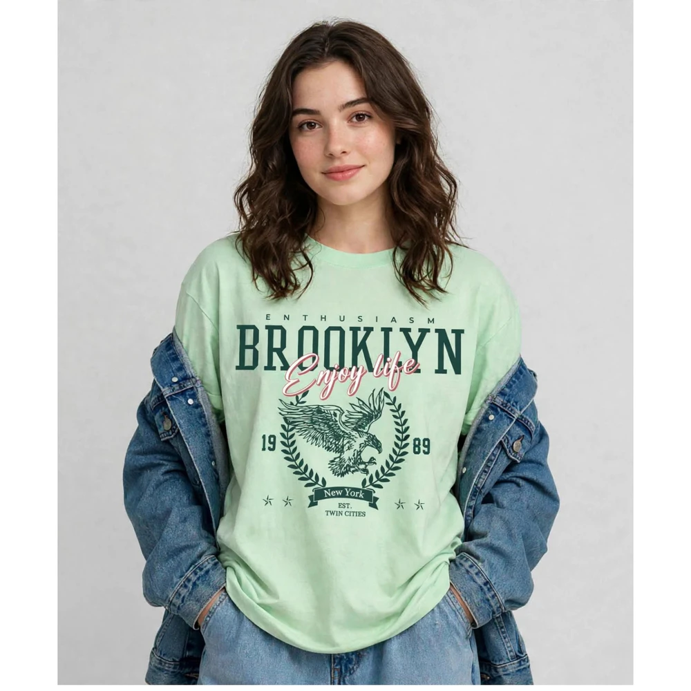 Brooklyn Vintage Varsity Collection - Classic Women's T-Shirt