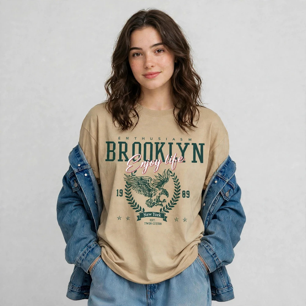 Brooklyn Vintage Varsity Collection - Classic Women's T-Shirt