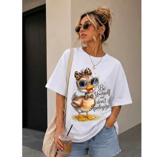 Be-Yourself-Duck-Graphic-Tee