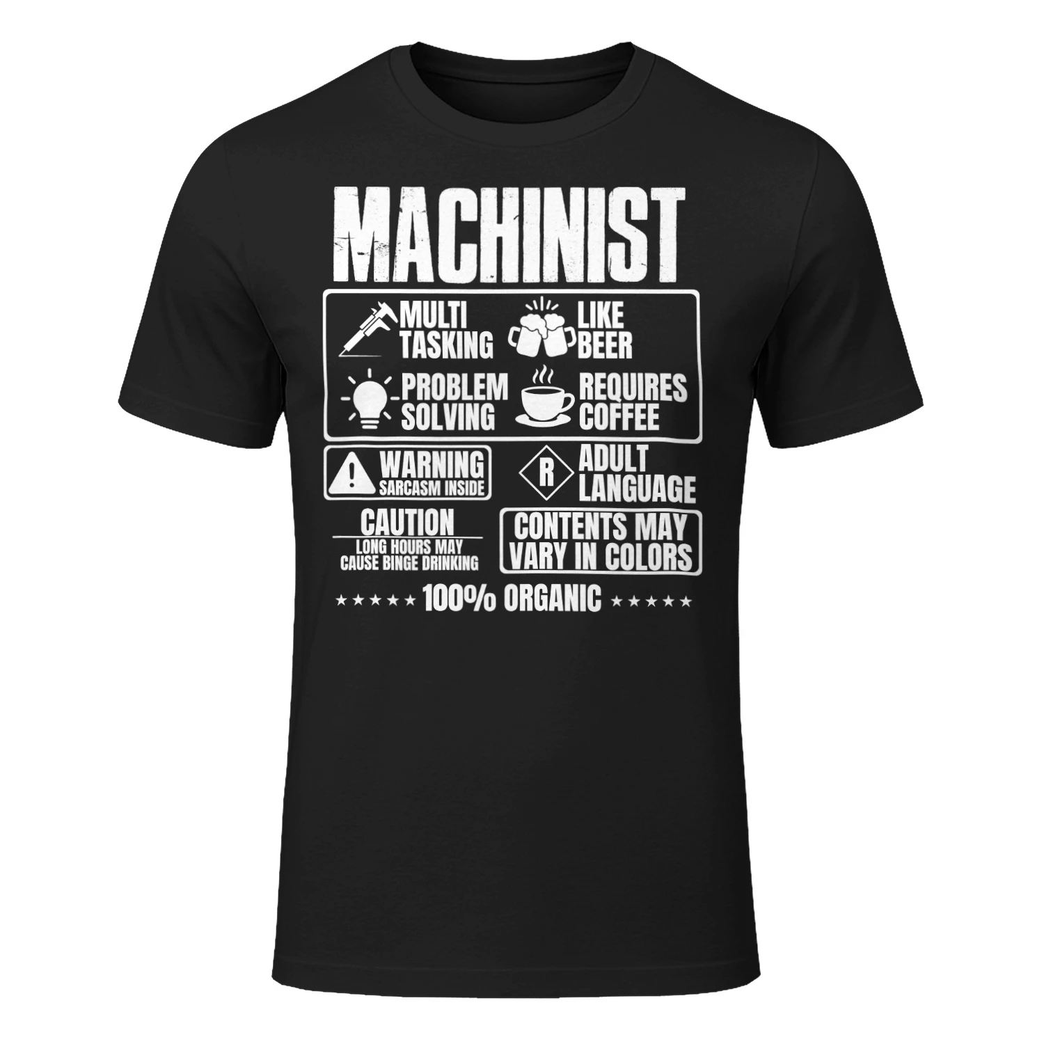 MACHINIST Nutrition Facts