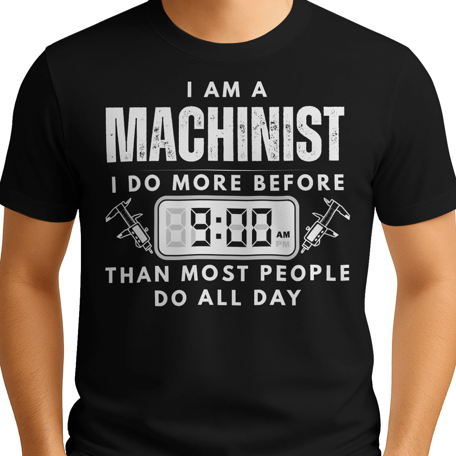 MACHINIST DO MORE BEFORE 9AM
