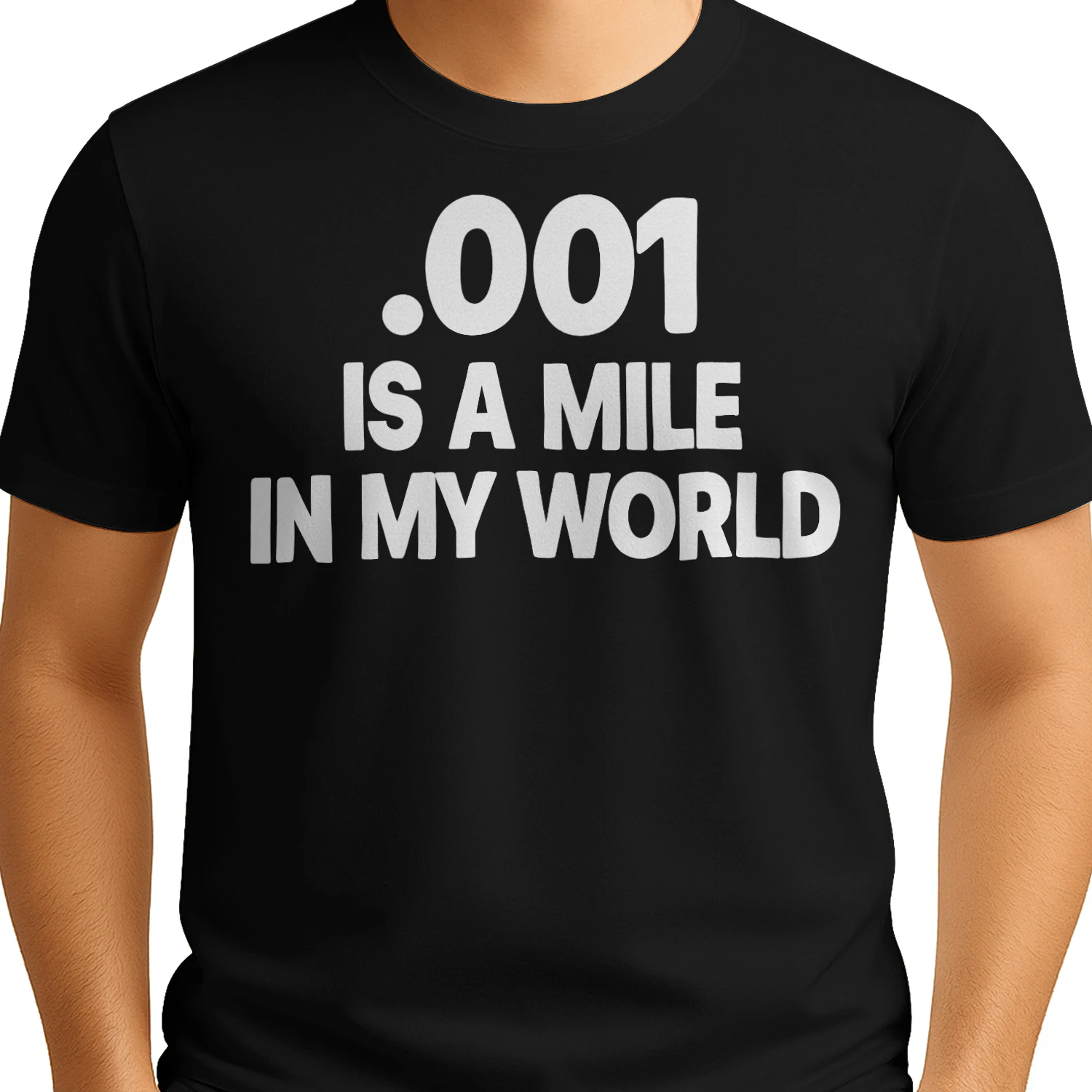 001 IS A MILE IN MY WORLD