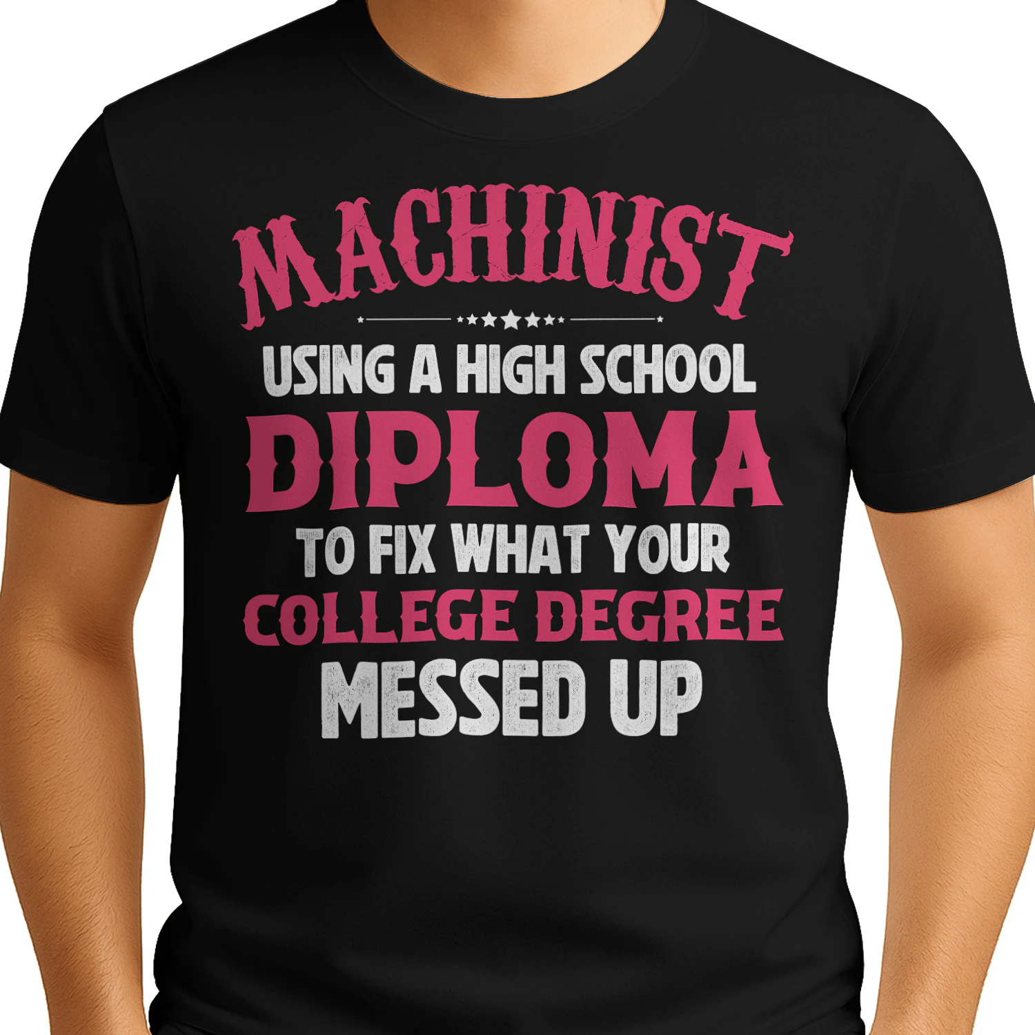 Machinist - Fix your college degree messed up