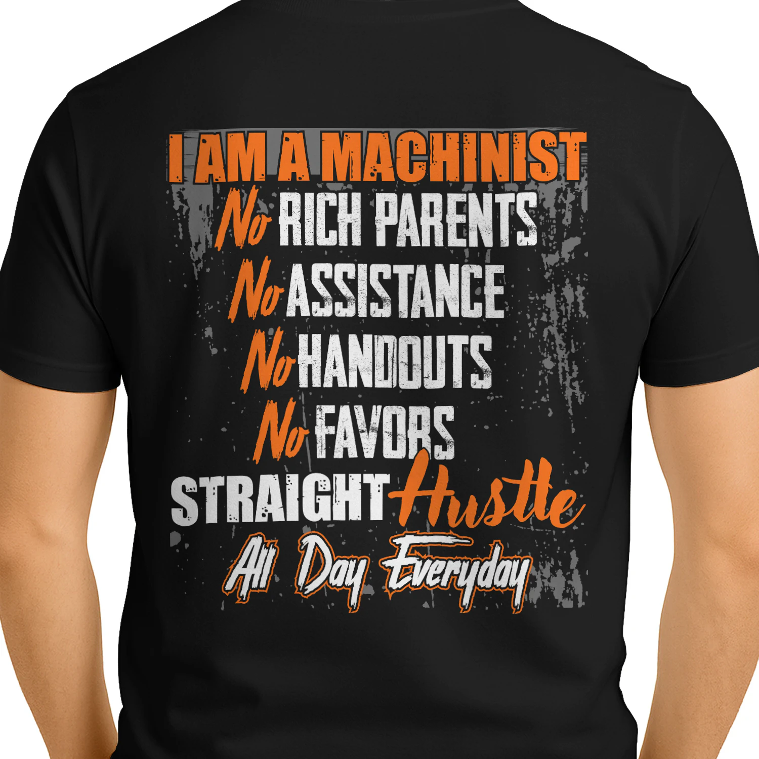 MACHINIST - TRAIGHT HUSTLE ALL DAY EVERYDAY
