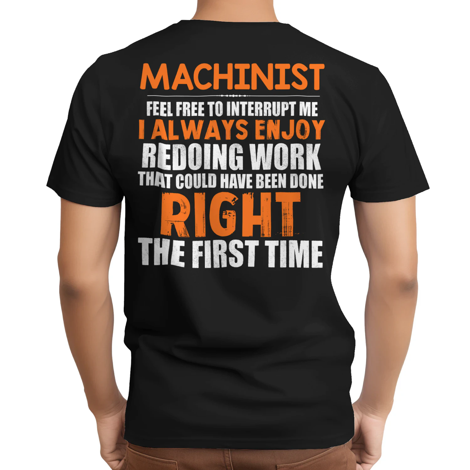 MACHINIST - Enjoy Redoing Work