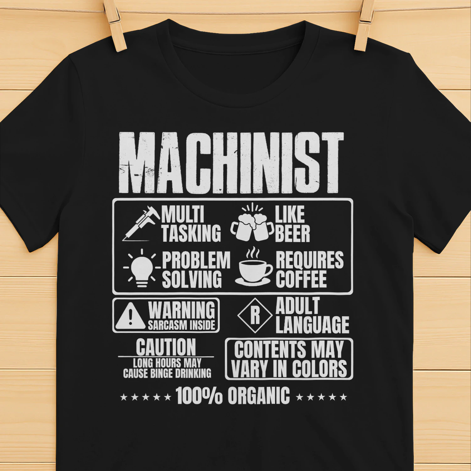 MACHINIST Nutrition Facts