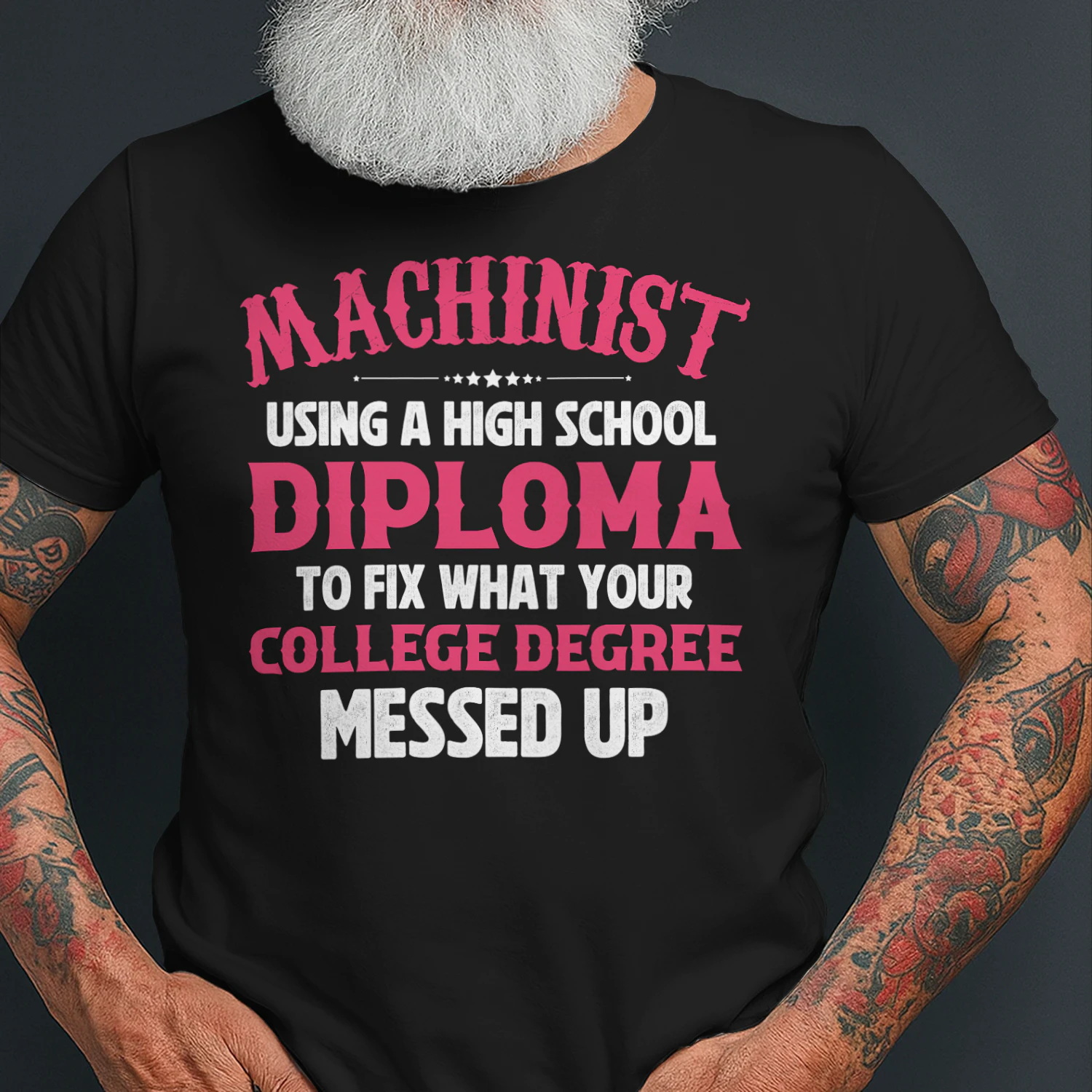Machinist - Fix your college degree messed up