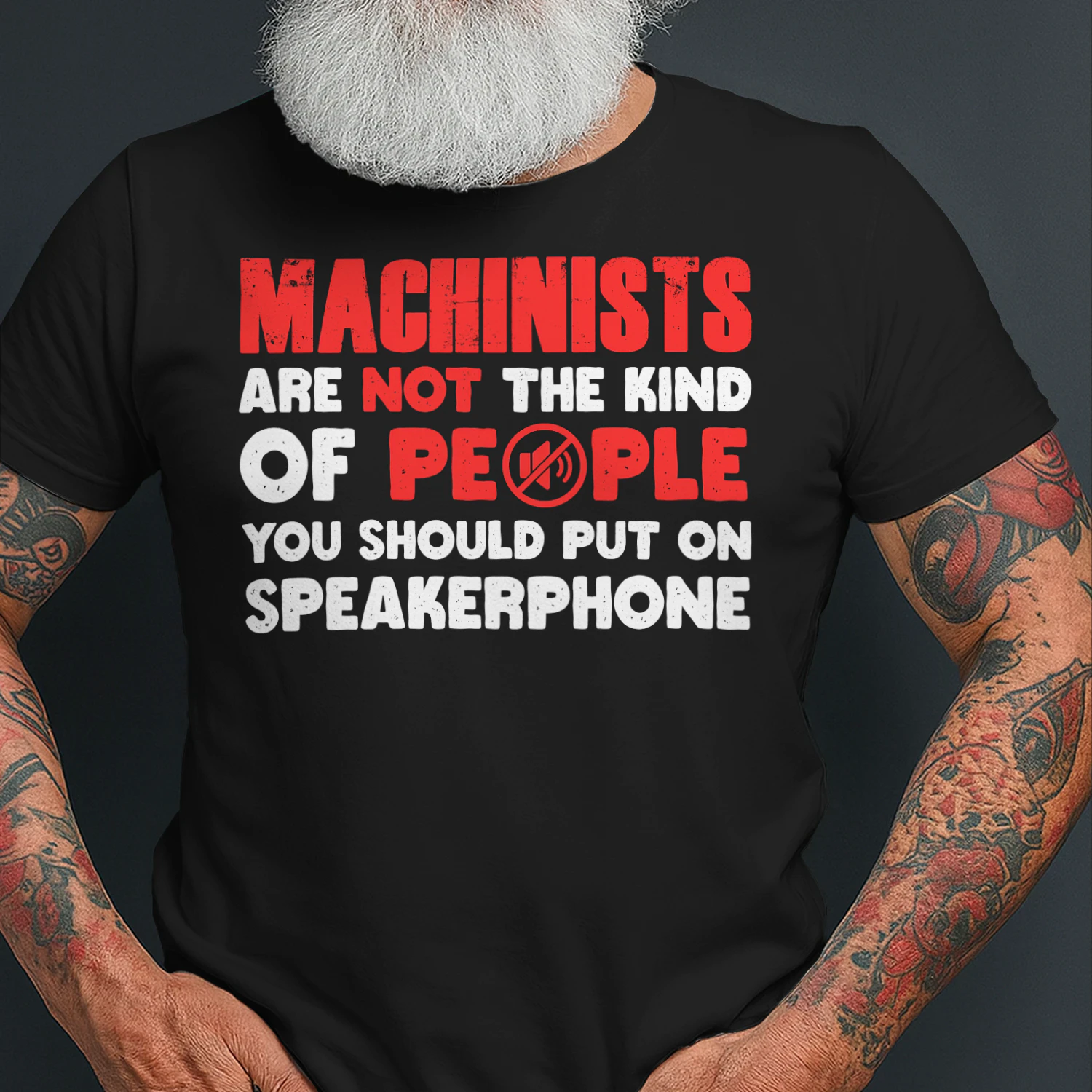 No Speakerphone - Machinist