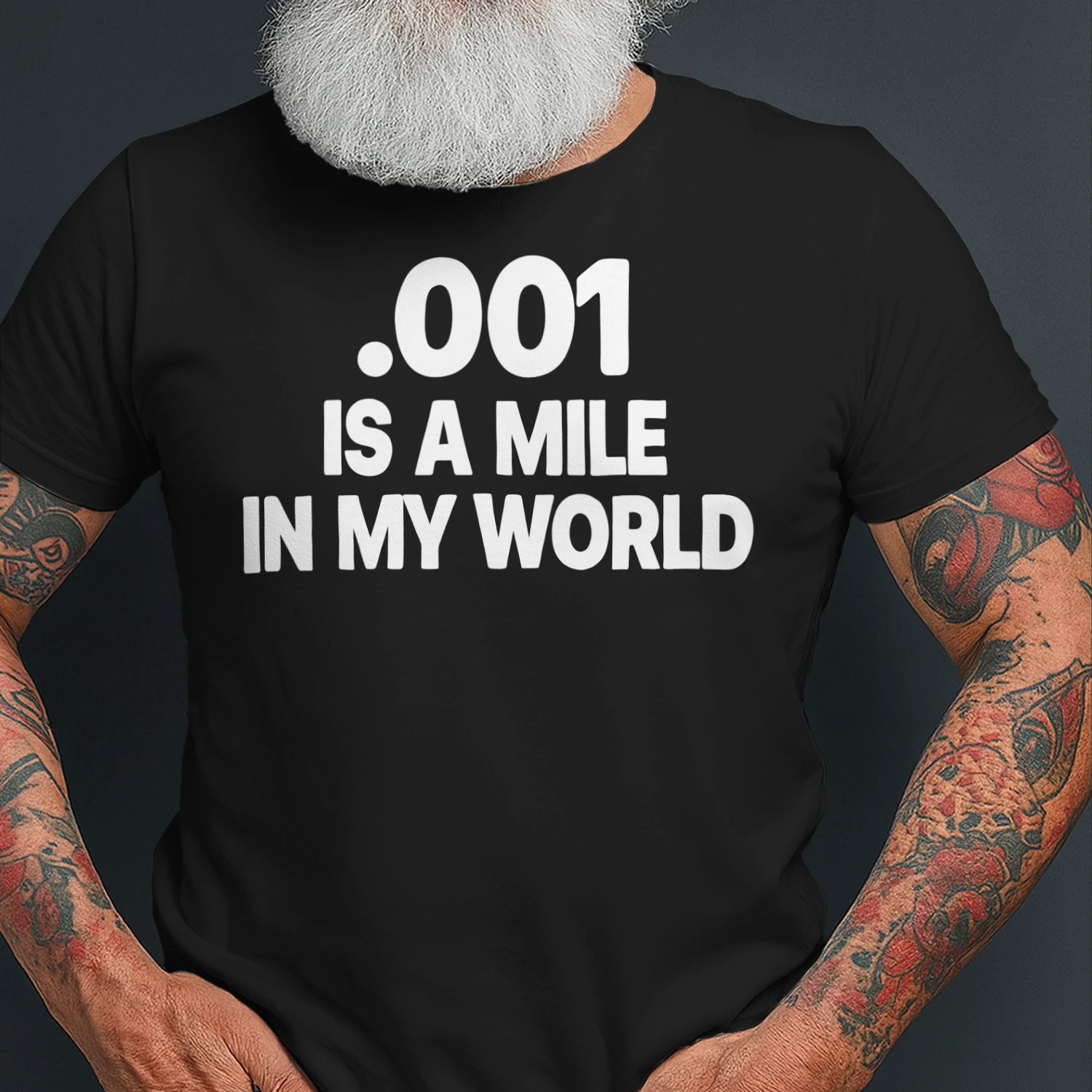 001 IS A MILE IN MY WORLD