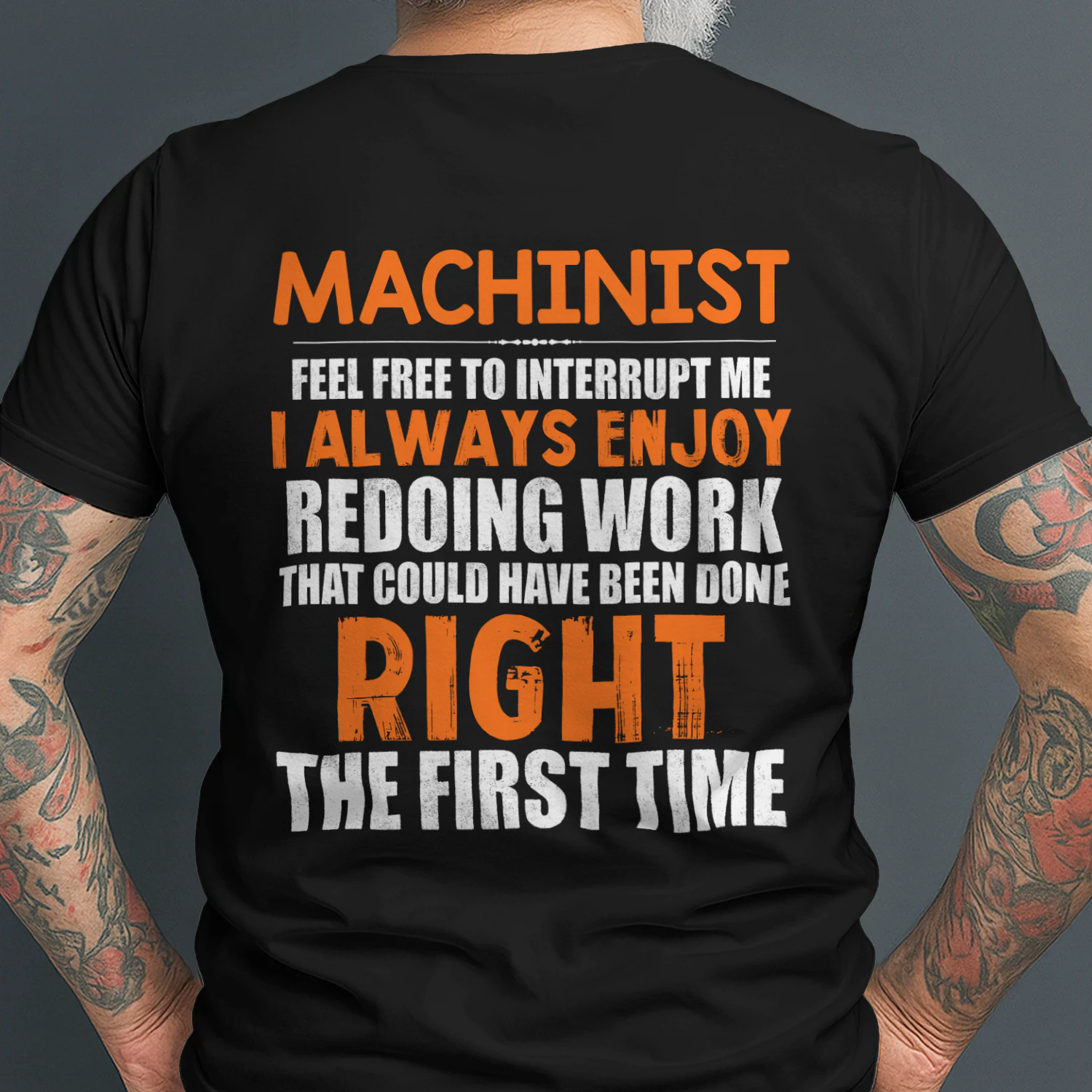 MACHINIST - Enjoy Redoing Work
