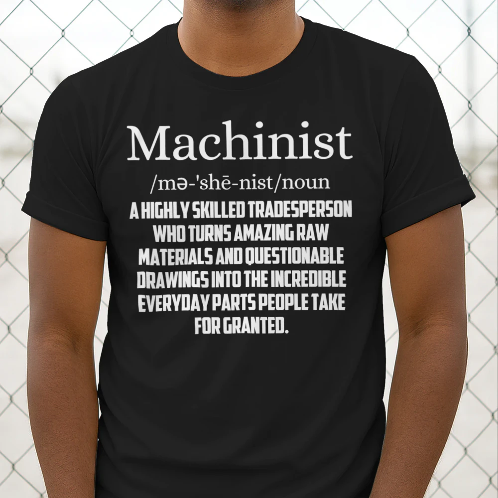 Machinist highly skilled tradesperson