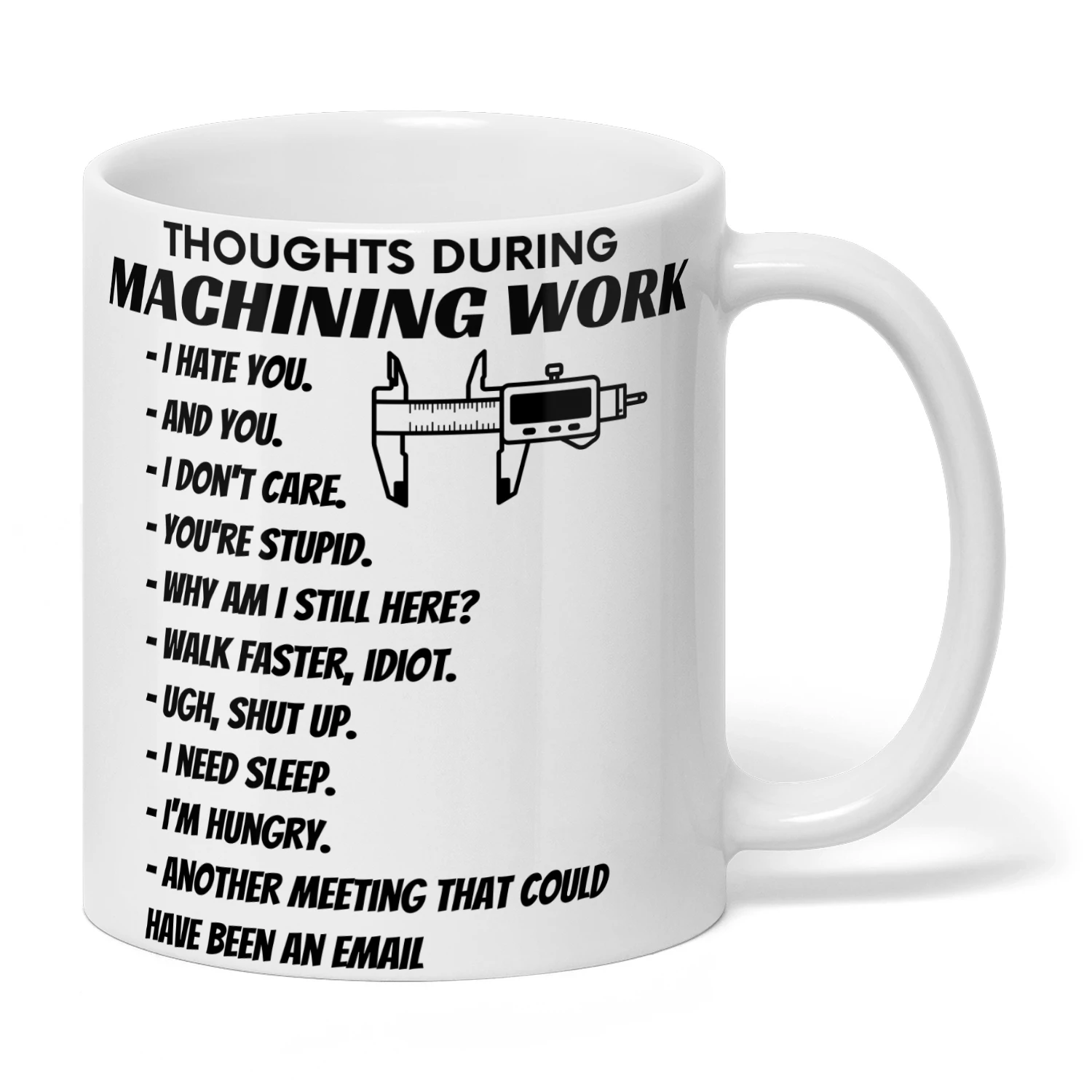 THOUGHTS DURING MACHINING WORK