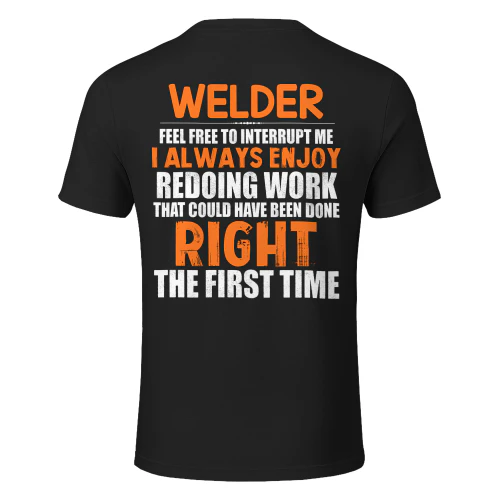WELDER - Enjoy Redoing Work