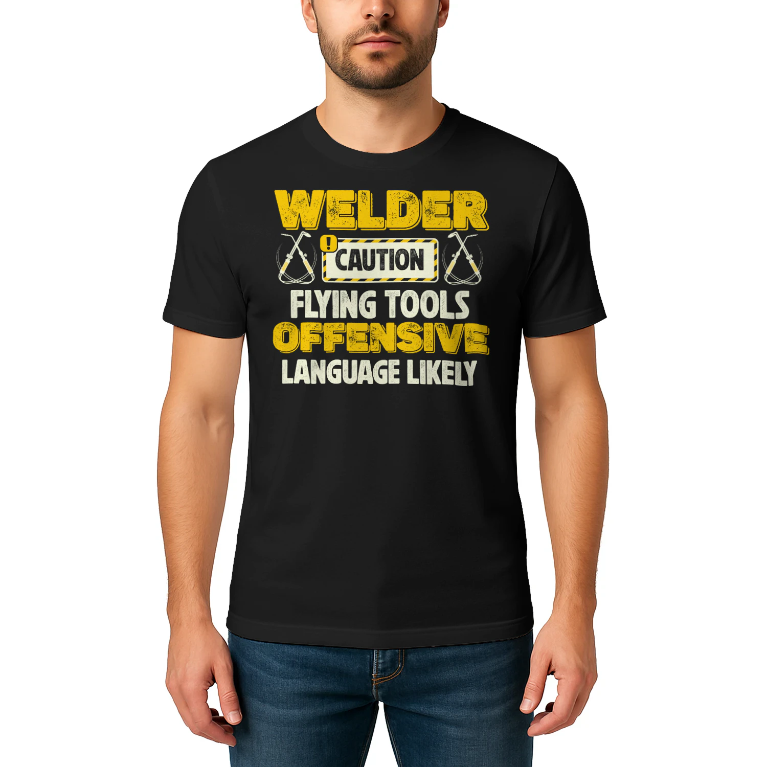 WELDER - CAUTION FLYING TOOLS