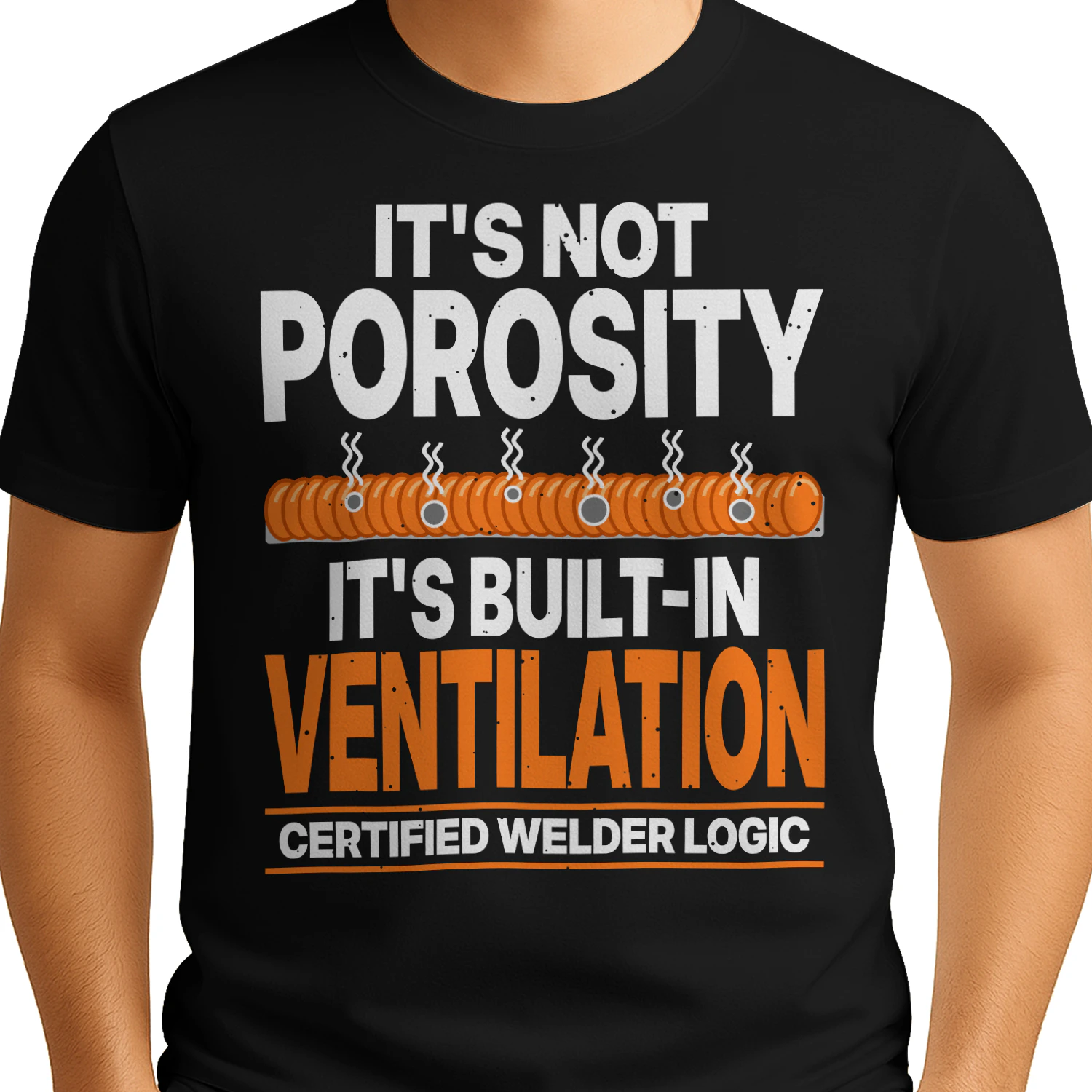 Funny Welder Porosity Joke Certified