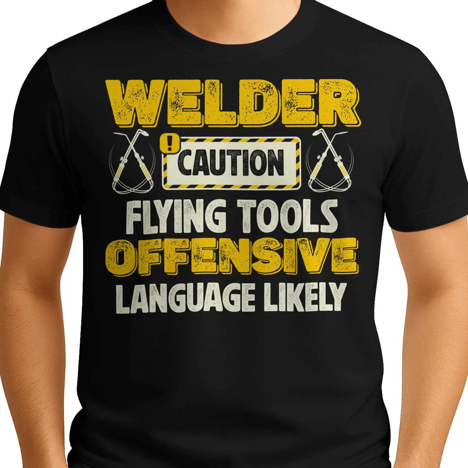 WELDER - CAUTION FLYING TOOLS