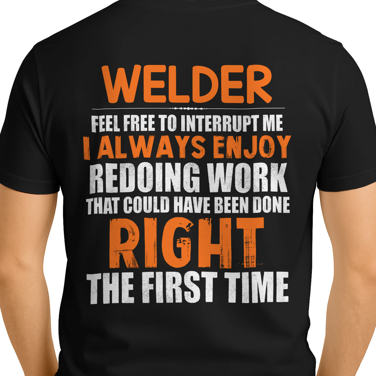 WELDER - Enjoy Redoing Work