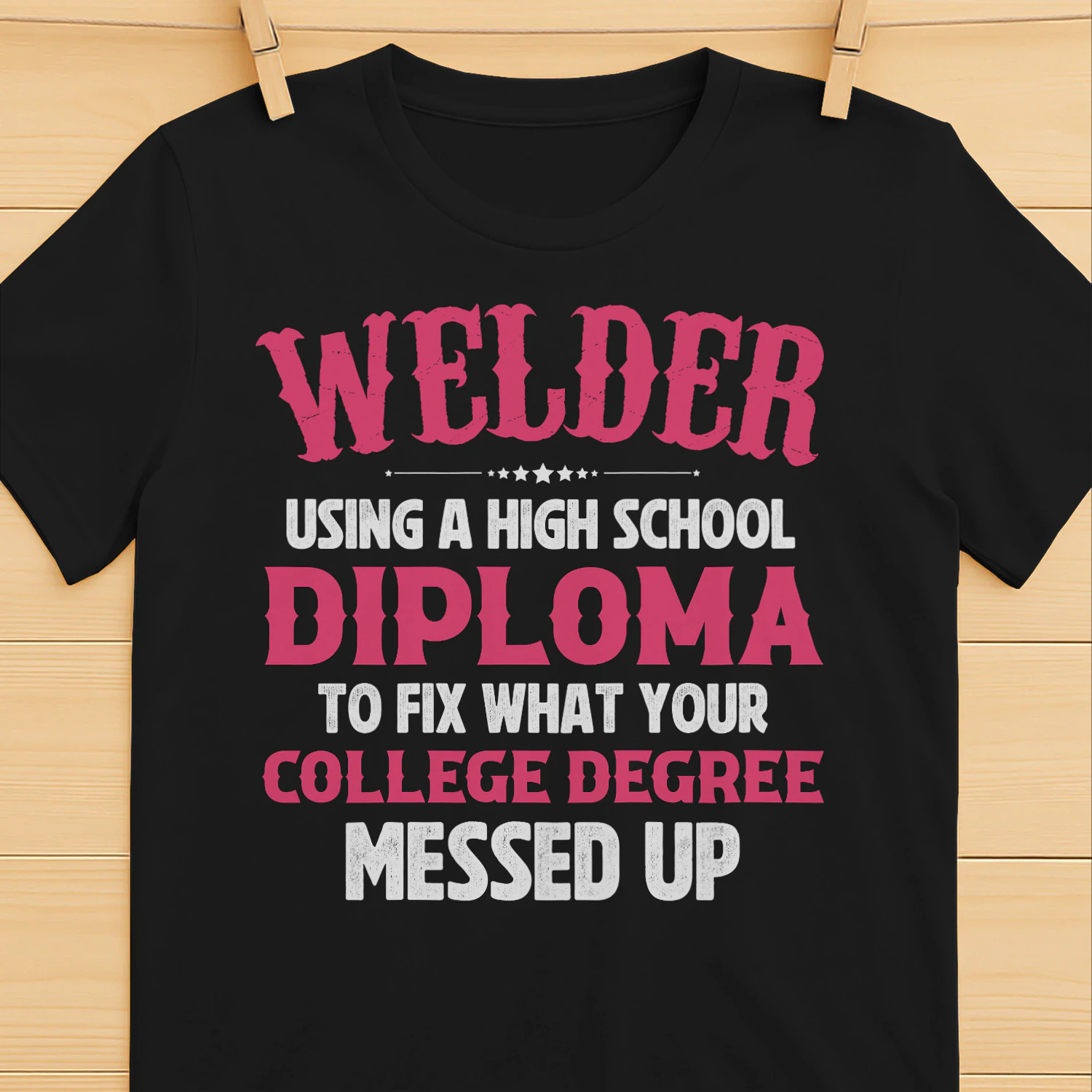 Welder - Fix your college degree messed up