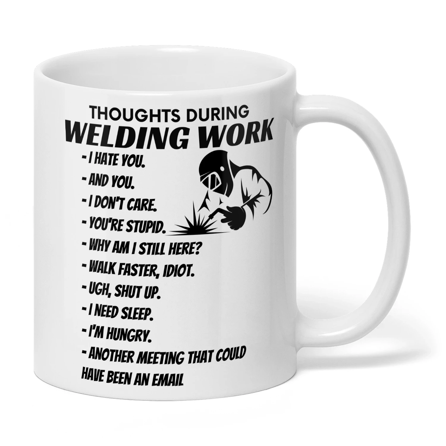 THOUGHTS DURING WELDING WORK