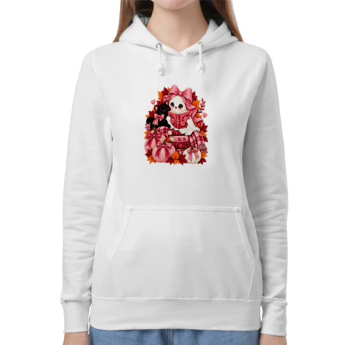 Pink Coquette Reading Ghost