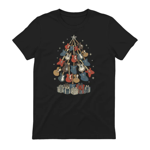 Christmas Guitar Retro Gifts